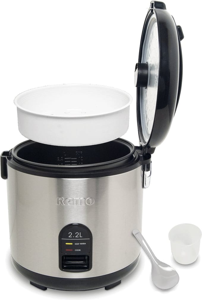 Remo - Rijstkoker 2.2L - 700Watt - 10 porties