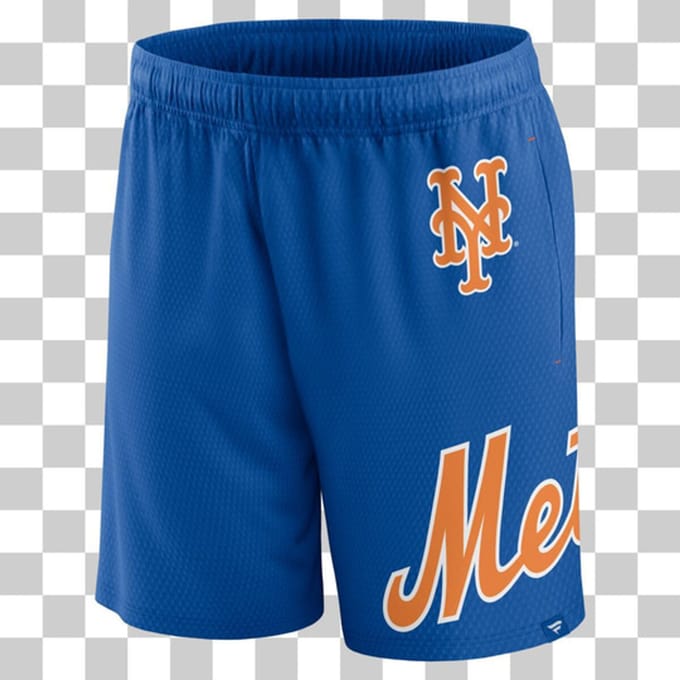 Fanatics MLB New York Mets Mesh Korte Broek Blauw