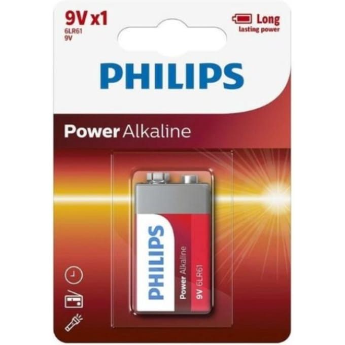 Philips Power Alkaline Batterij 6LR61P1B/05