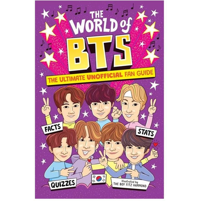 Le Monde de BTS – Le Guide Fan Non Officiel Ultime (Broché) 1PCS pink
