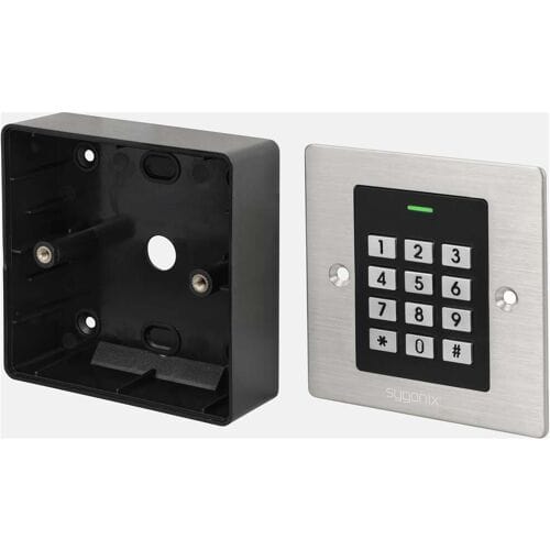 Sygonix SY-6097866 Codetoetsenbord met RFID Inbouw (in muur) 12 V/DC, 18 V/DC IP66