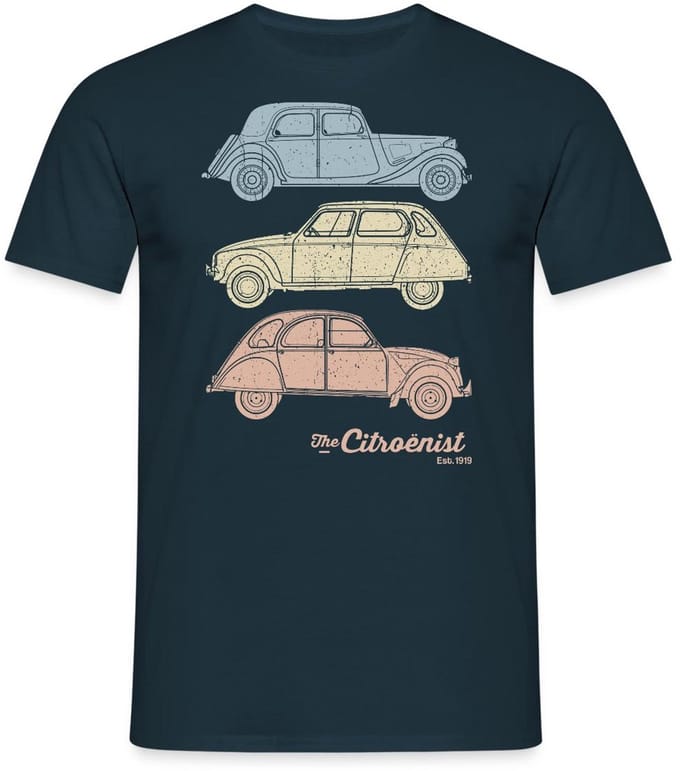 Citroën 2CV The Citroenist T-Shirt Heren