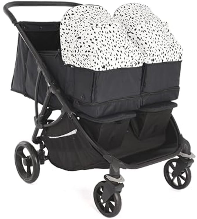 Dubbele Kinderwagen voor Avontuur en Stijl