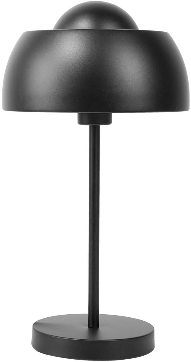 SENETTE - Tafellamp - Zwart - Metaal