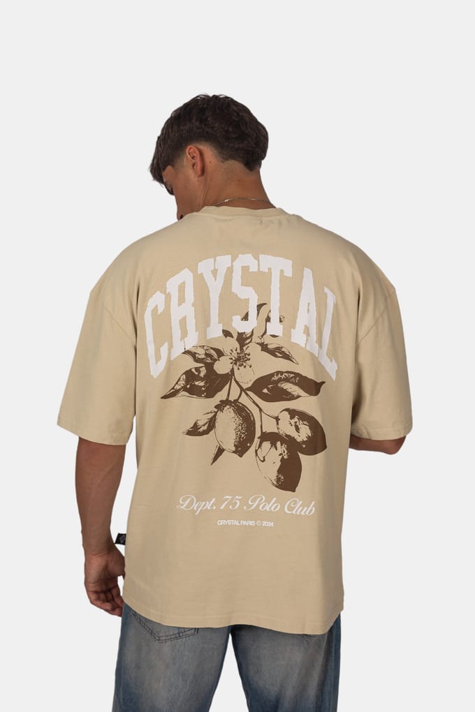 Crystal Paris Oversized T-shirt Polo Club