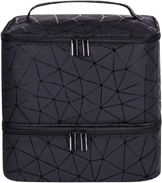 SAVI® Nagellak Koffer - Nagellak - Zwart - ‎20cm x 25cm x 25cm