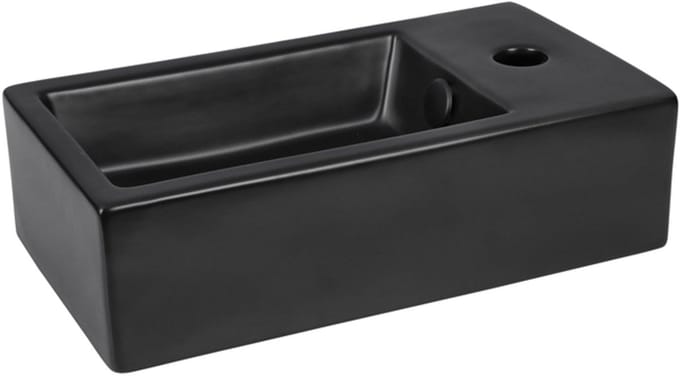 Differnz Hura Fontein - 40x22x11.5cm - keramiek - zwart