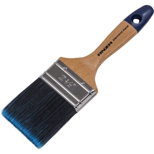 Anza Diamond Aqua platte kwast acryl 2,5"/63mm