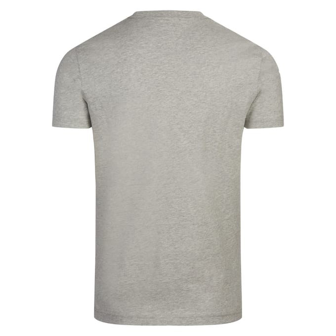 Diesel T-Diego-A3 'DSL' Box Logo Grijs T-Shirt