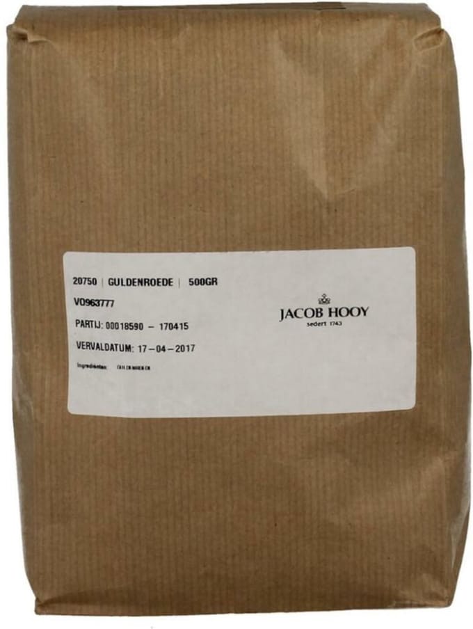 Jacob Hooy Guldenroede Blad Heel 500 gr