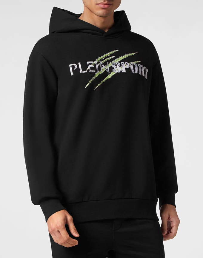 Sweatshirt Met Capuchon Chrome Scratch