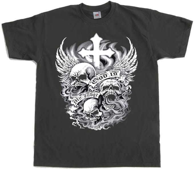 Hybris God Is My Judge T-shirt SH-1-12664-L23