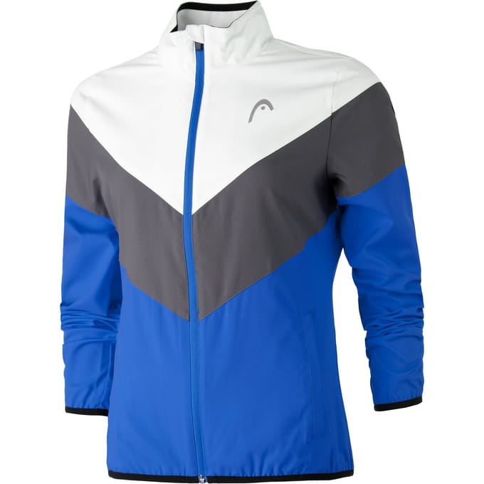 HEAD Club Trainingsjack Dames-Blauw,Grijs