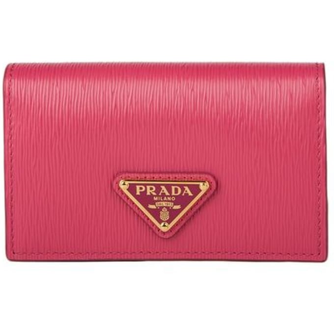 Prada Portemonnee Pioenroos