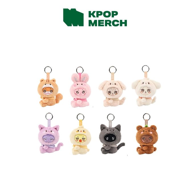 ATEEZ - [ANITEEZ IN COLOR] TINY Pluche Sleutelhanger HETmongi white
