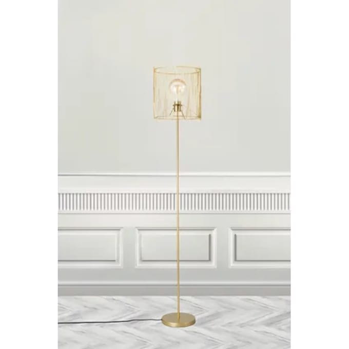 Nordlux Vloerlamp Elvis Messing Ø32cm E27