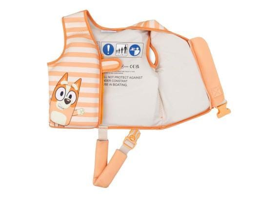 Swim Essentials - Zwemvest Kleuter 3-6 Jaar - Oranje - Bluey - Drijfvest