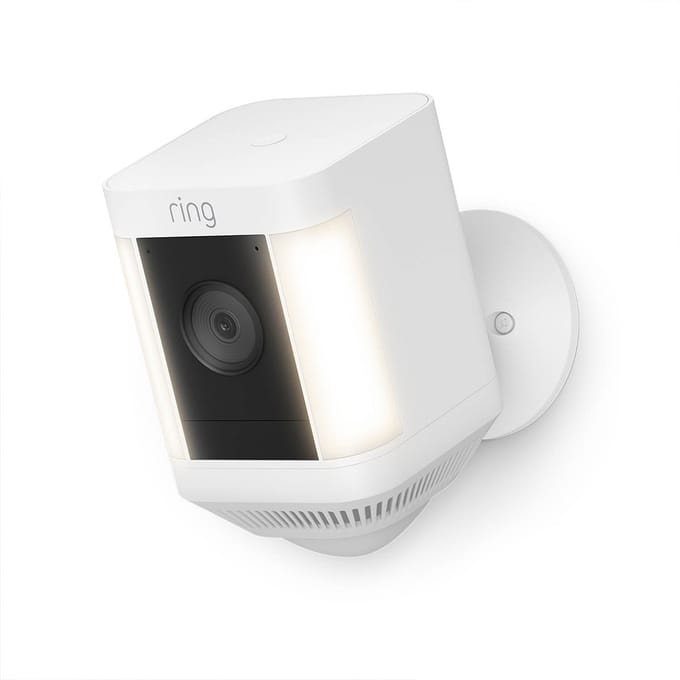 ring Spotlight Cam Plus - Battery - White 8SB1S2-WEU0 IP Bewakingscamera WiFi 1920 x 1080 Pixel