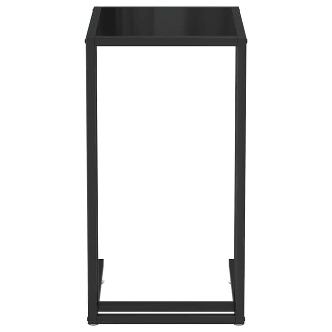 vidaXL - Computer - bijzettafel - 50x35x65 - cm - gehard - glas - zwart