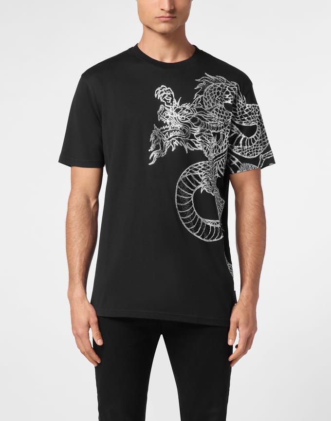 T-Shirt Ronde Hals Dragon