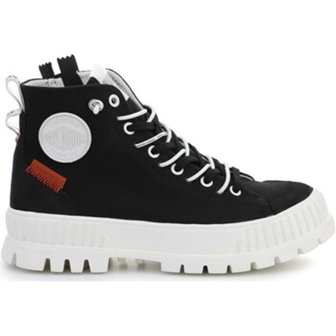 Hoge Sneakers Palladium Pallashock Back Zip BLACK 97349-008-M