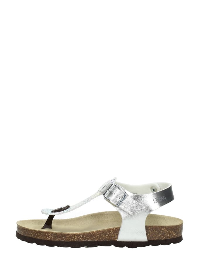 Kipling Paloma 1 Meiden Sandalen - Zilverkleur - Maat 26