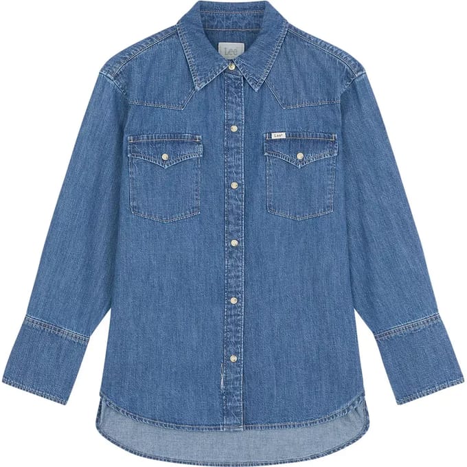 Damesjeanshirt met lange mouwen Lee Essential Western