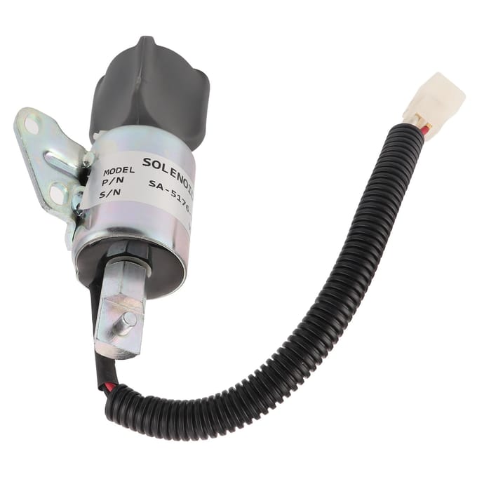 Stop Solenoïdeklep Elektrische Vlamuit Schakelaar Controller voor Kubota Motor 12V SA‑5176‑12