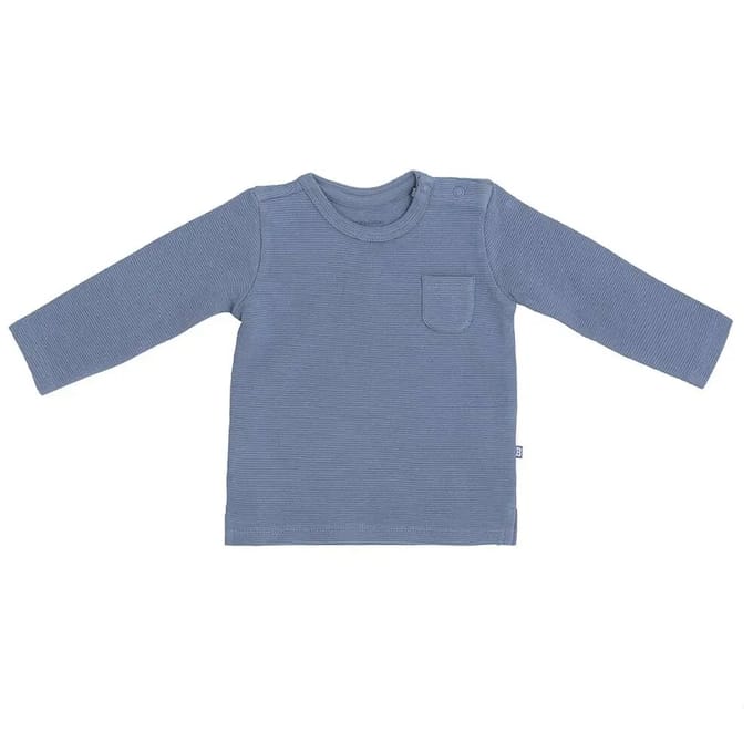 Baby's Only Truitje Pure - Vintage Blue - 68 - 100% ecologisch katoen - GOTS