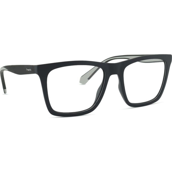 Polaroid PLD D591/C Matte black grey 55/17/145 MAN Brilmonturen