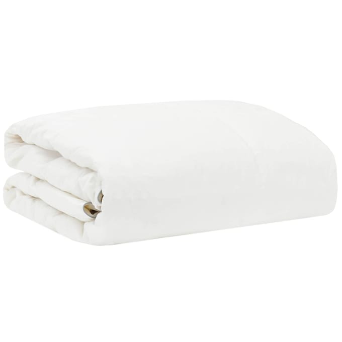 vidaXL - Dekbed - FULDA - 155 - x - 220 - cm - Zomer - 100 - GSM - 90% - Gansendons - Wit