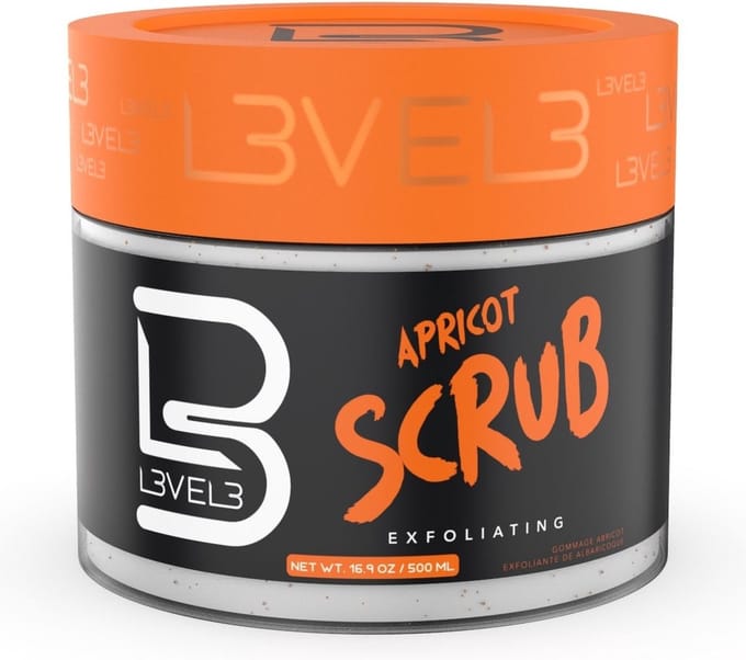 L3VEL3 EXFOLIATING ABRICOT SCRUB 500ML