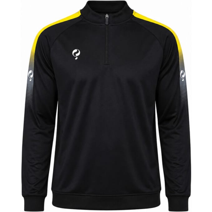 Q1905 Sweater foor zwart / geel / wit