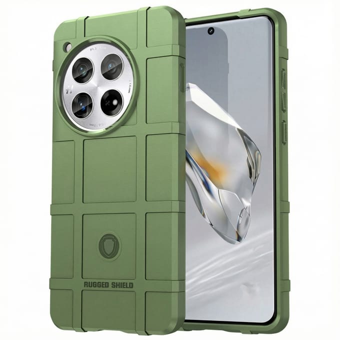 imoshion Rugged Shield Backcover voor de OnePlus 12 - Donkergroen