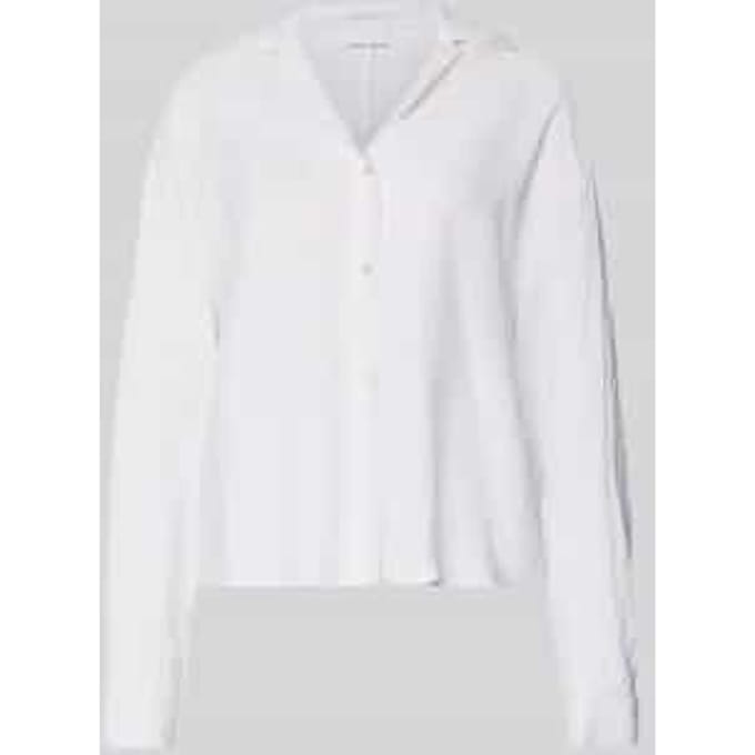 Relaxed fit overhemdblouse met reverskraag