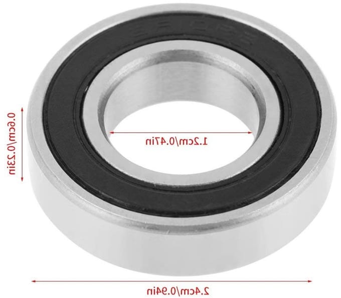 Rubber Seals en Groefkogellagers Set van 10 Stuks voor Diverse Toepassingen