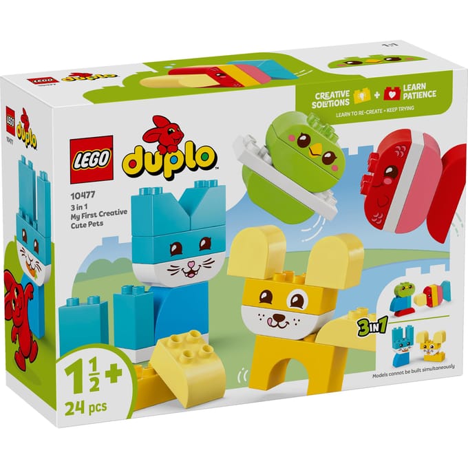 LEGO Duplo 3-in-1 creatieve huisdieren 10477 Bouwsets
