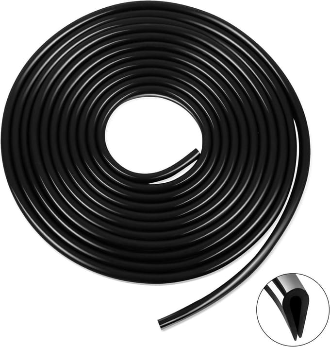 Dailygoody - Rubberstrip - De bescherming voor autodeuren - 300 cm