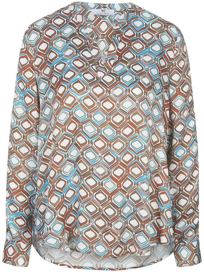 Overslagblouse Van Peter Hahn wit