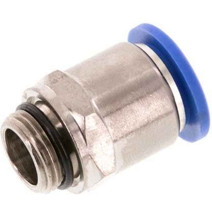 14mm x G3/8'' Messing/PA 66 Insteekfitting Buitendraad NBR