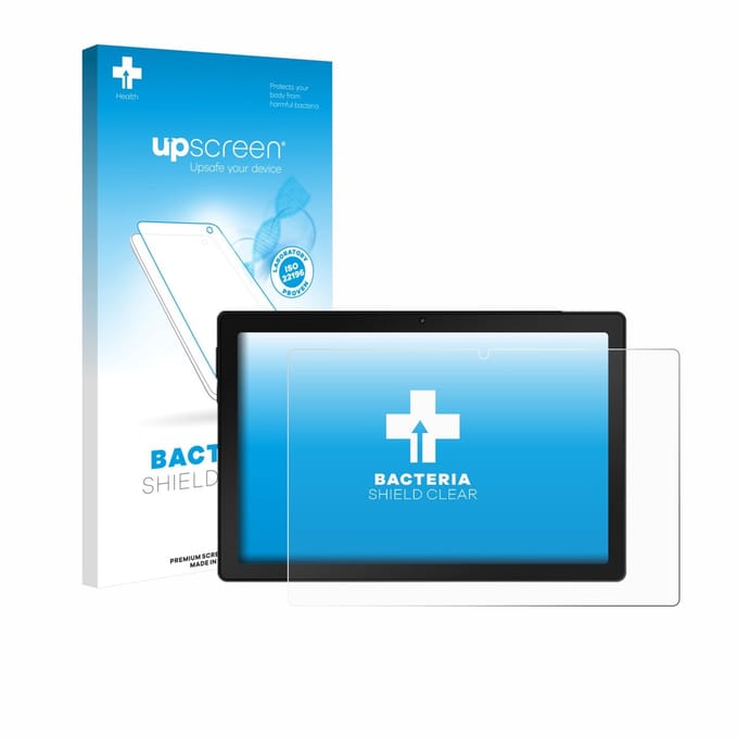 upscreen - Screenprotector voor MUISOO A10 10.1" - Folie Beschermfolie transparant antibacterieel