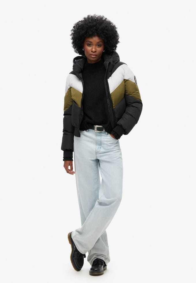 Superdry - Everest retro bomberjack - Dames - Gewatteerde jassen