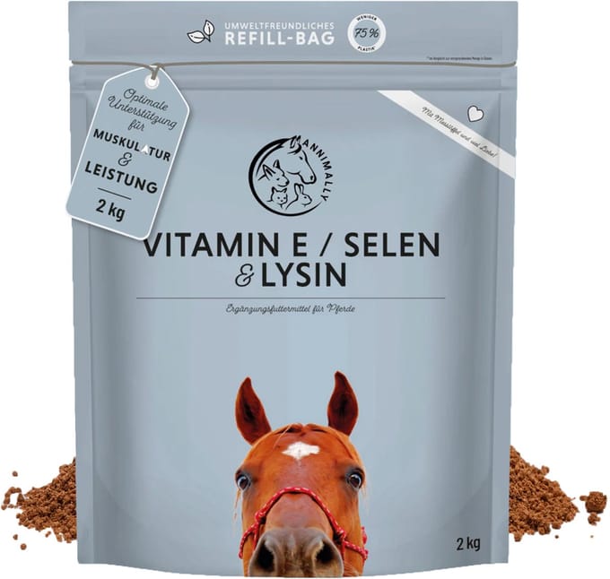 Annimally Vitamine E / Selenium & Lysine Refill - 2 kg