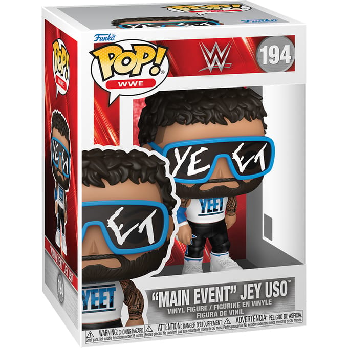 Funko Pop! WWE - 'Main Event' Jey Uso #194