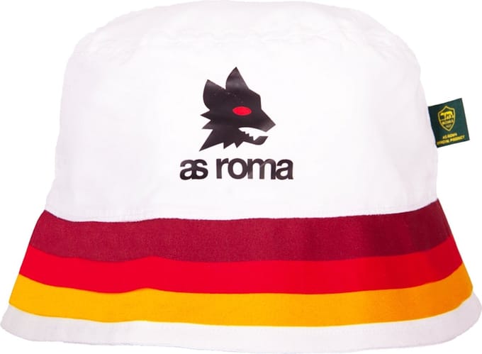 COPA - AS Roma Stripes Bucket Hat - Heren - Wit - One size