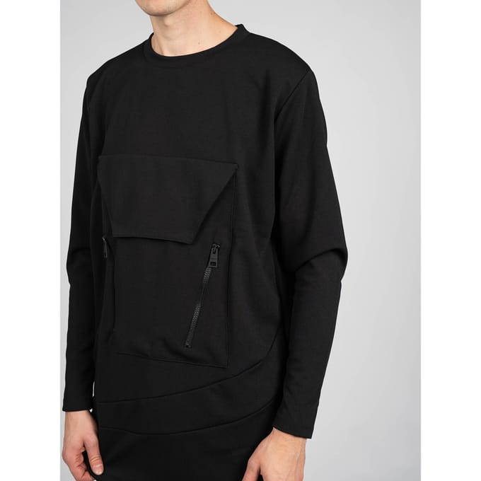 La Haine Inside Us blouse Crazaay Mannen zwart