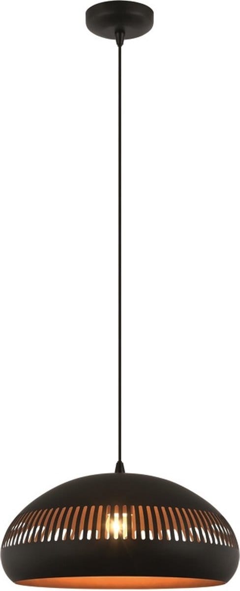 Freelight Hanglamp Duomo Zwart - Goud Ø 40cm E27