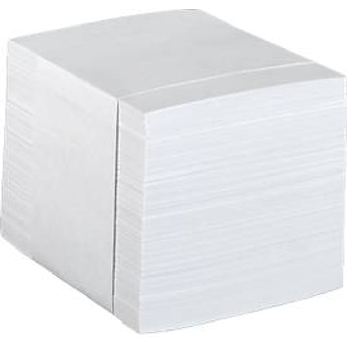 Navulling notitieblaadjes, 85 x 85 mm, wit