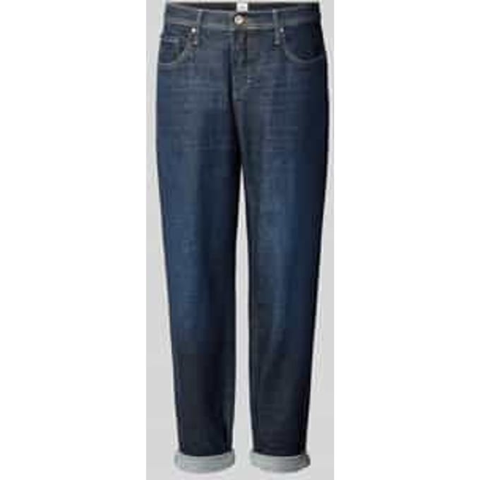 Barrel jeans van katoenmix model 'MILEY'