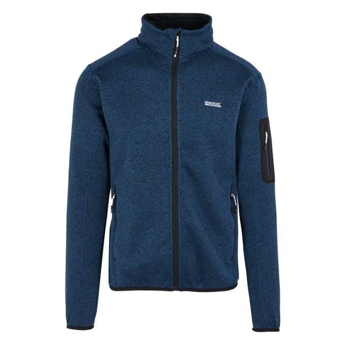 Fleece Heren Hiking Hoge Kraag Newhill